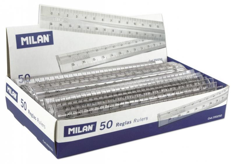 LINIJKA MILAN 15 CM A'50