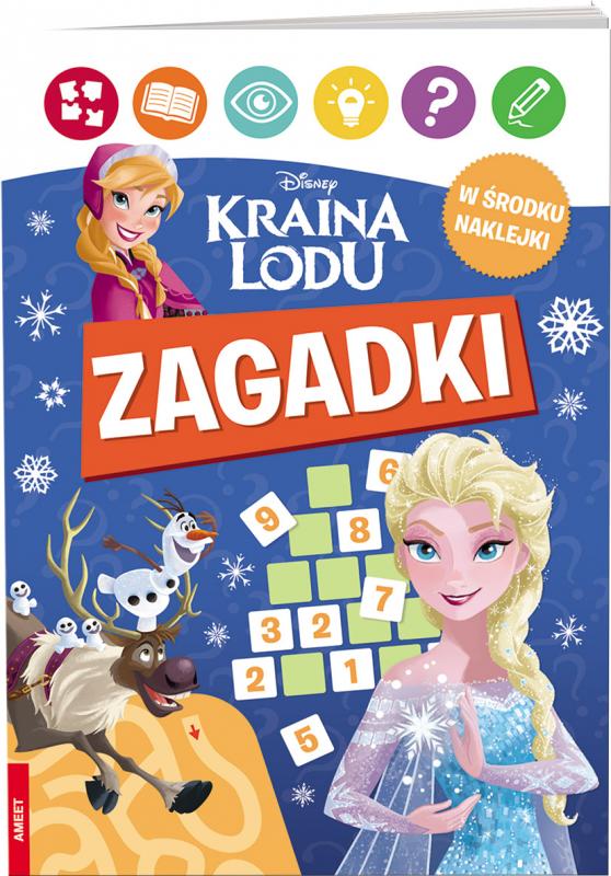 KSIĄŻECZKA DISNEY KRAINA LODU. ZAGADKI