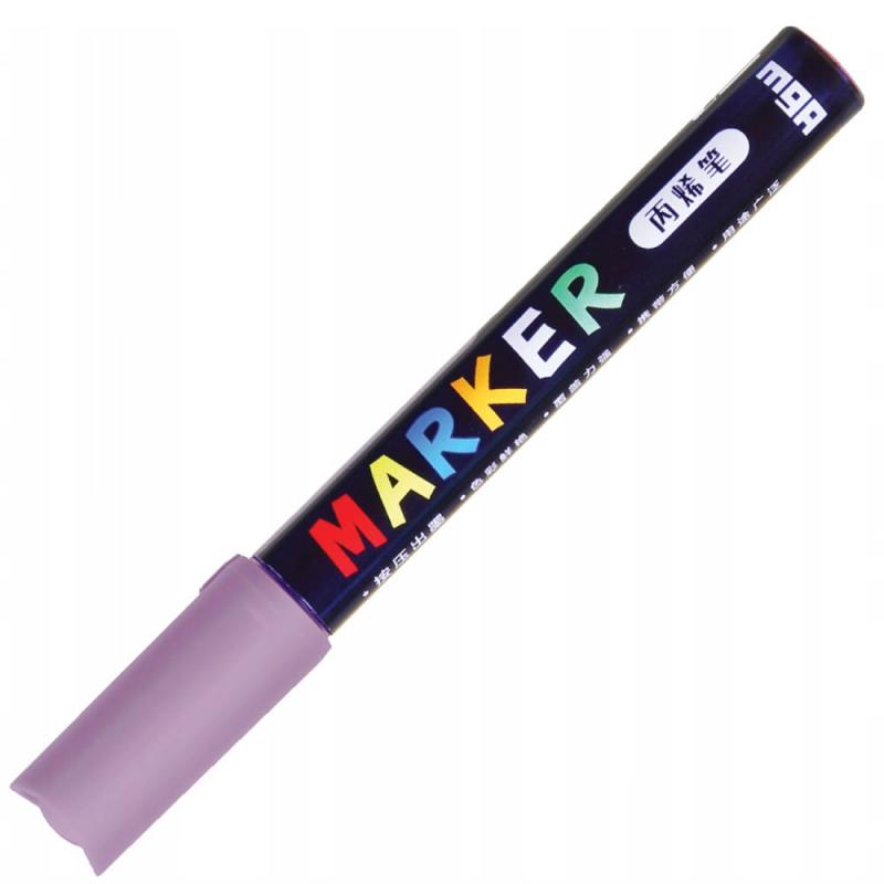 MARKER AKRYLOWY 1-2 MM FIOLETOWY MG