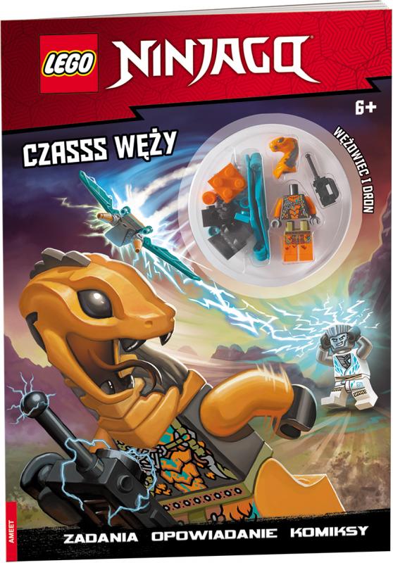 KSIĄŻECZKA LEGO NINJAGO. CZASSS WĘŻY