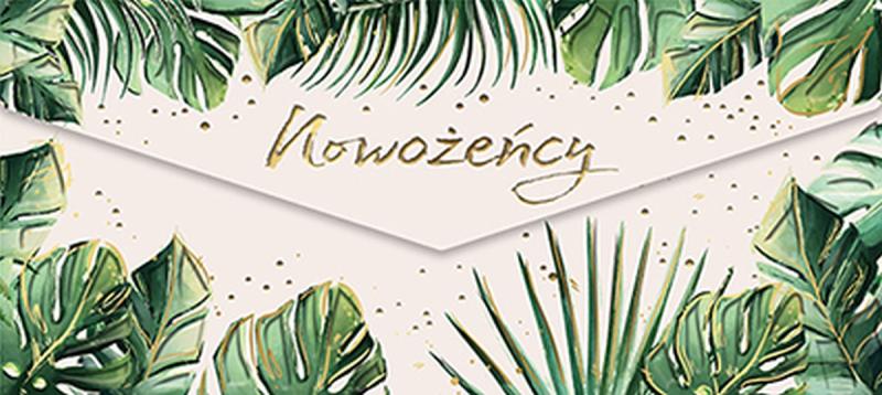 KOPERTA ŚLUB MONSTERA