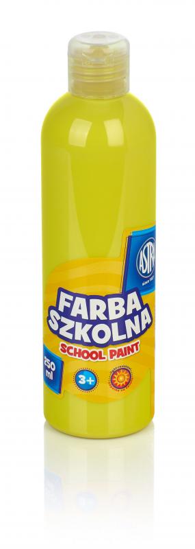 FARBA SZKOLNA ASTRA 250ML CYTRYNOWA