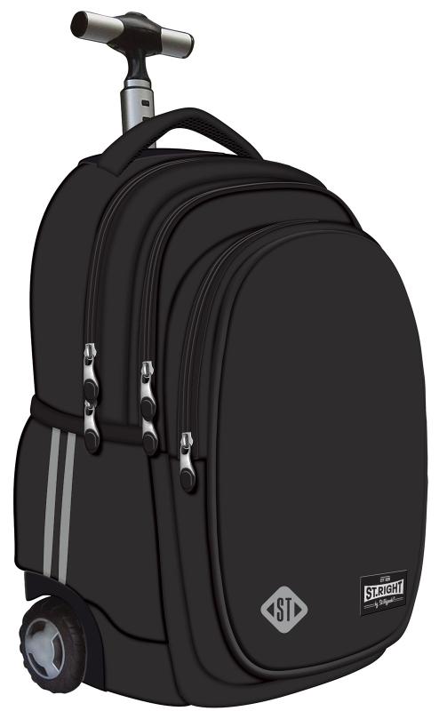 PLECAK NA KÓŁKACH ST.BLACK VINTAGE STRIGHT TB-01
