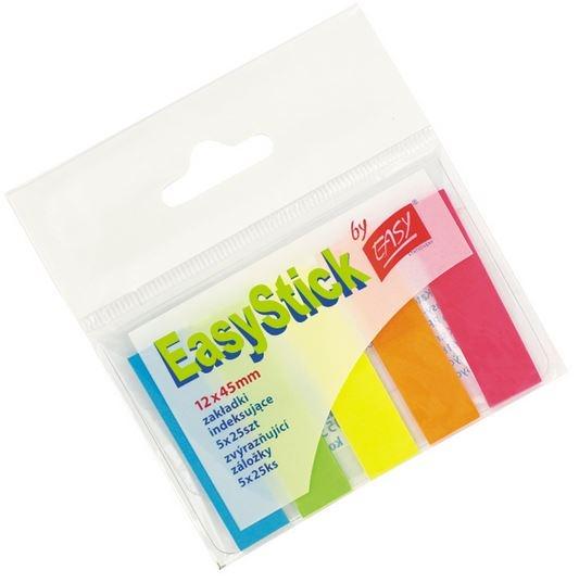 ZAKŁADKI INDEKSUJĄCE EASY PLASTIC NEON