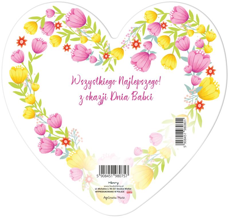 LAURKA SERCE BABCIA I DZIADEK MIX