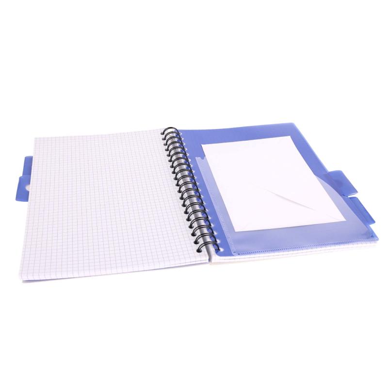 KOŁOZESZYT B5/100# BASIC GRANATOWY 80G STRIGO