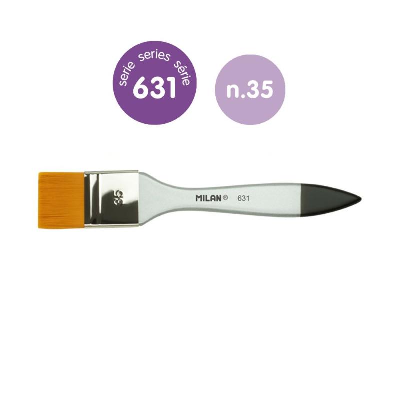 PĘDZLE MILAN PŁASKIE NR 35 SR 631
