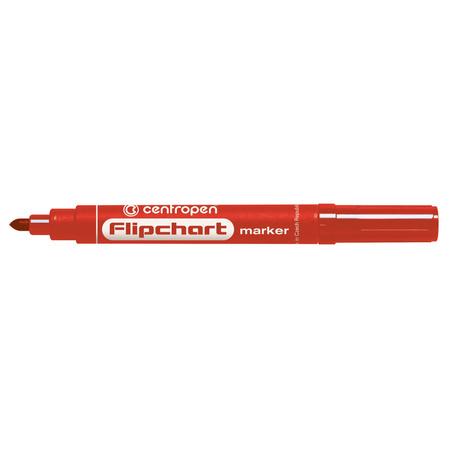 MARKER DO PAPIERU CENTROPEN FLIPCHART 8550 CZERWONY K/O