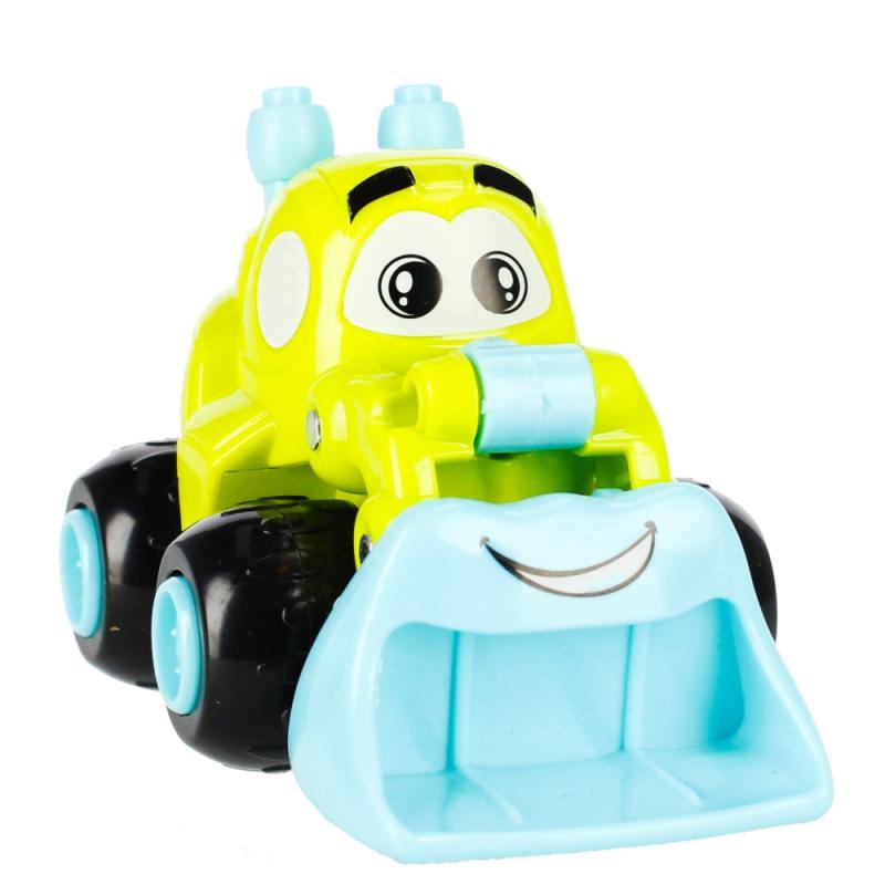 AUTO CIĘŻAROWE P/B 9CM MIX6 CARTOON 12/144/288