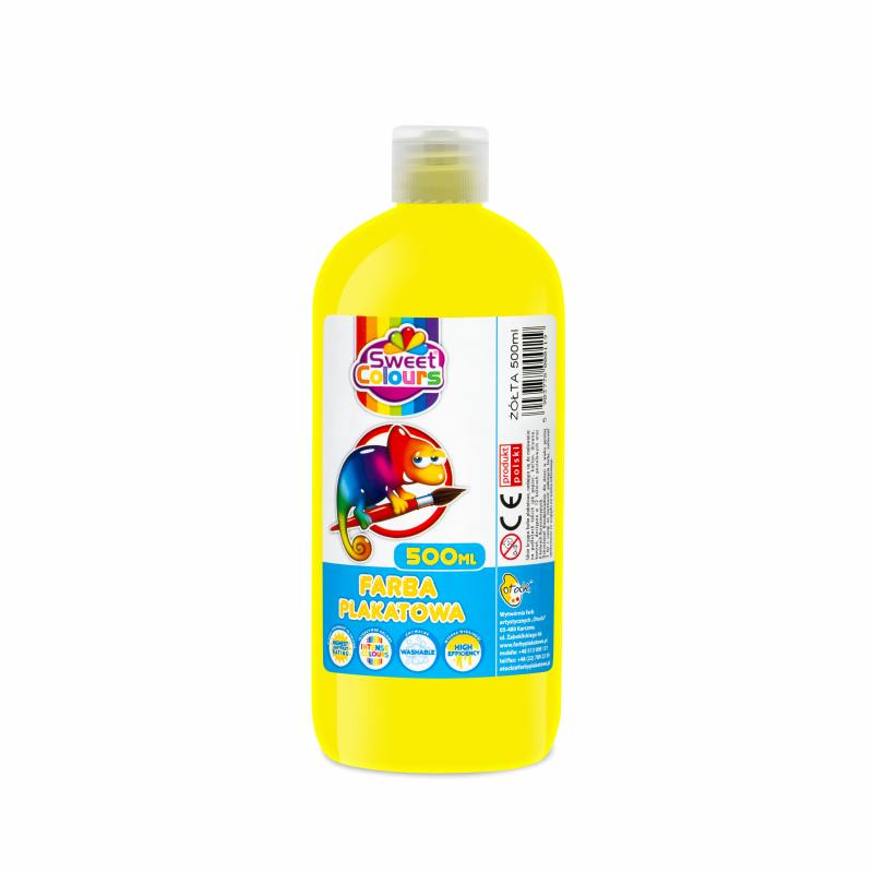 FARBA PLAKATOWA OTOCKI 500ML ŻÓŁTA