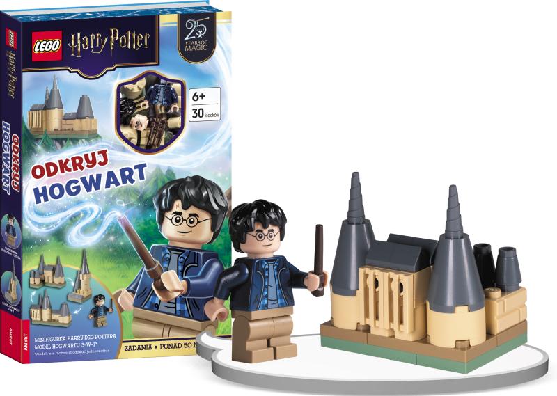 KSIĄŻECZKA LEGO HARRY POTTER ODKRYJ HOGWART