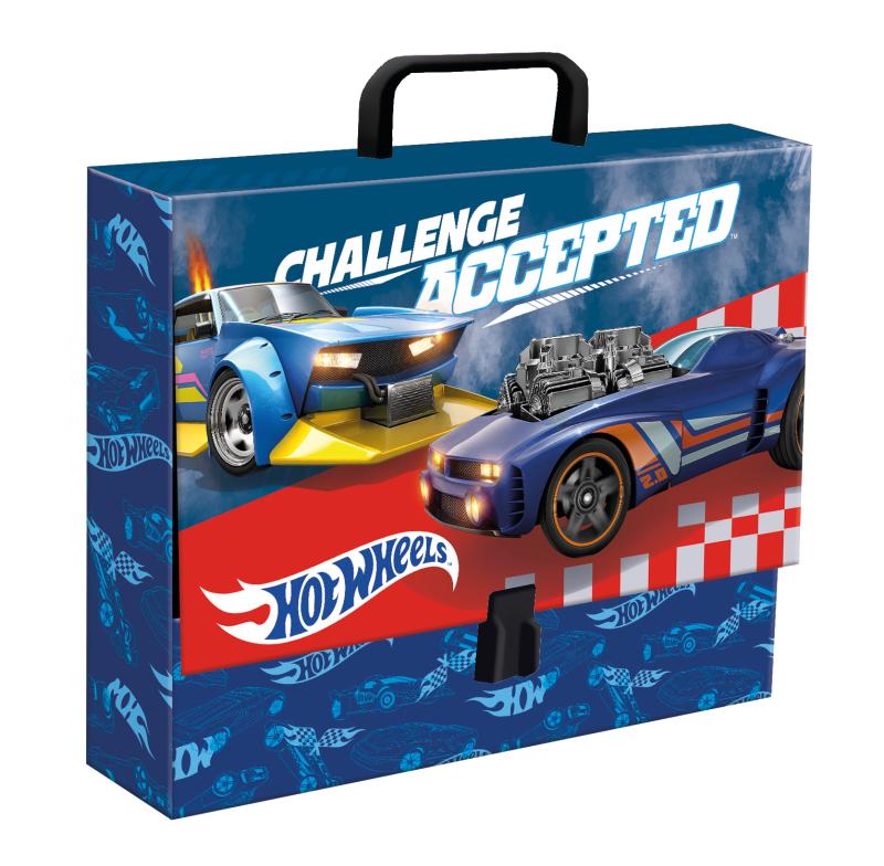 TECZKA Z RĄCZKĄ A4 XL HOT WHEELS 33X24,8X9CM