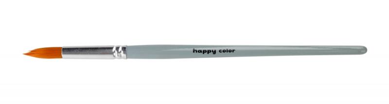 PĘDZEL HOBBY SYNTETYK OKRĄGŁY NR12 HAPPY COLOR