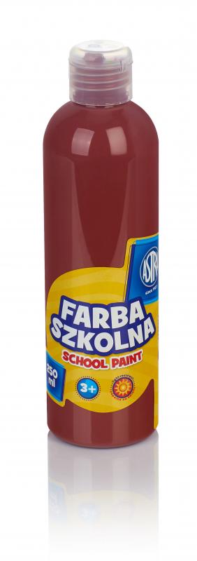 FARBA SZKOLNA ASTRA 250ML BRĄZOWA