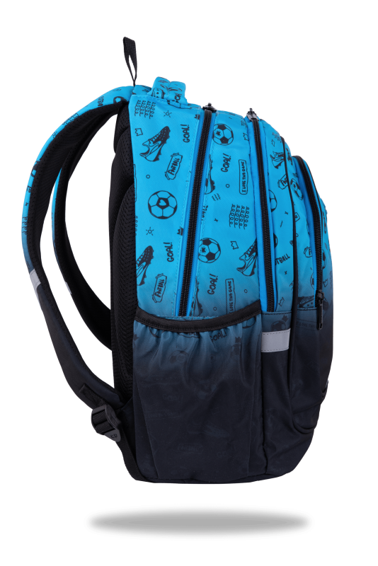 PLECAK SZKOLNY CP FAST - FOOTBALL 2T BLUE