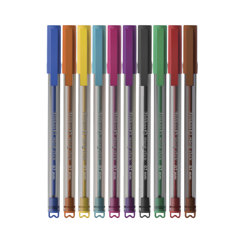 DŁUGOPIS PELIKAN HANGSTI FANCY 0,7MM MIX BG