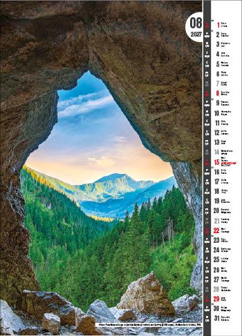 KALENDARZ WIELOPLANSZOWY TATRY JOTAN STANDARD