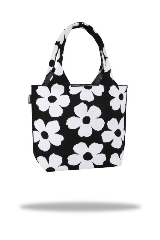 TORBA NA RAMIĘ CP KNITTED BAG - FLORES JASMINE