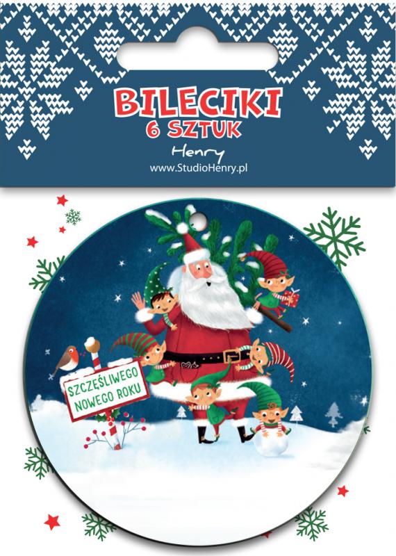 BILECIK DO PREZENTU - MIKOŁAJ Z ELFAMI #ŚWIĘTA