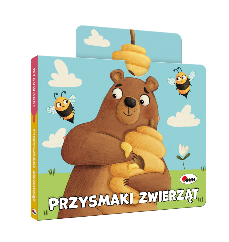 KSIĄŻECZKA WYSUWANKI PRZYSMAKI ZWIERZĄT