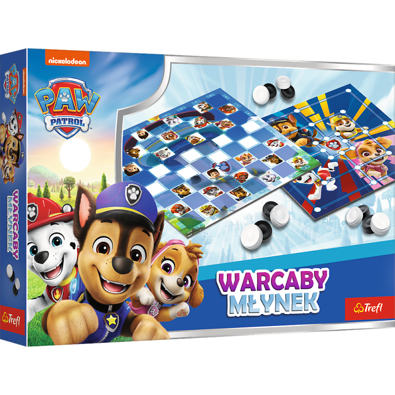 GRA TREFL WARCABY I MŁYNEK PAW PATROL