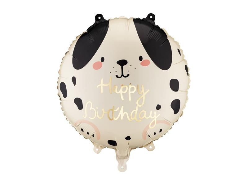 BALON FOLIOWY PASTYLKA HAPPY BIRTHDAY 35X35CM MIX