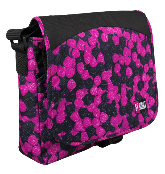 TORBA NA RAMIĘ STRIGHT SB-10 BERRIES/OWOCE LEŚNE