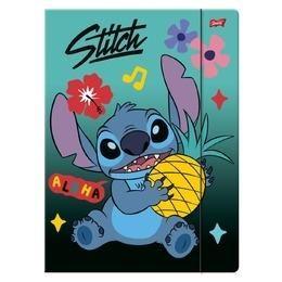 TECZKA Z GUMKĄ A4 STITCH MINT ALOHA