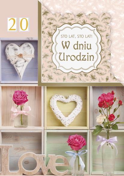LAURKA B6W POLMAK WYCINANA URODZINY PRZESUWANE