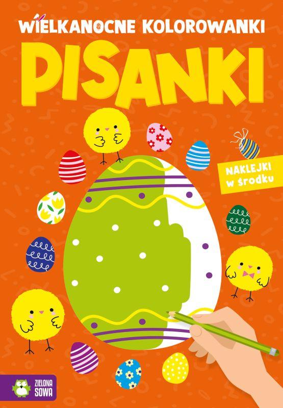 KSIĄŻECZKA WIELKANOCNE KOLOROWANKI NW. PISANKI