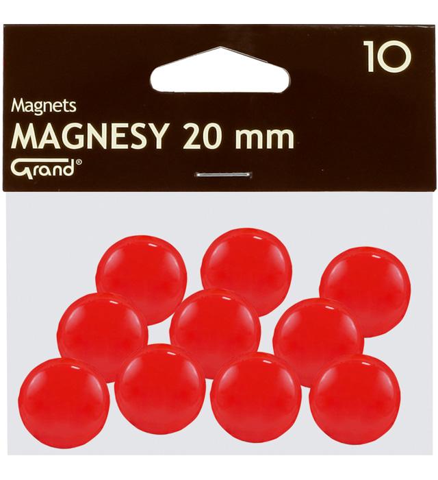 MAGNESY 20MM GRAND CZERWONE CENA 1SZT