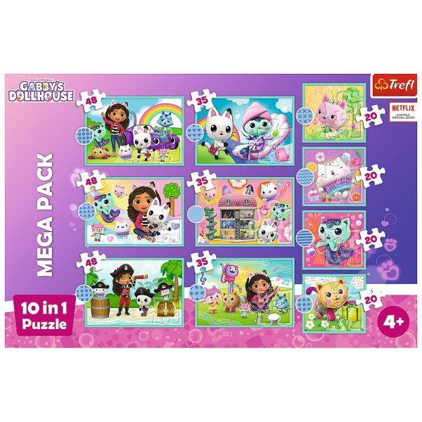 PUZZLE 10W1 TREFL W ŚWIECIE GABI