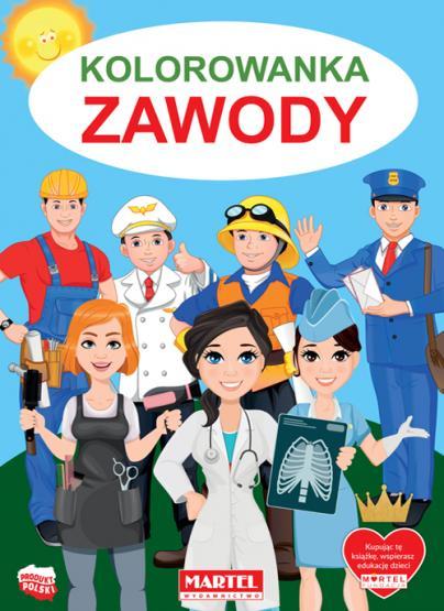 KSIĄŻECZKA KOLOROWANKA ZAWODY