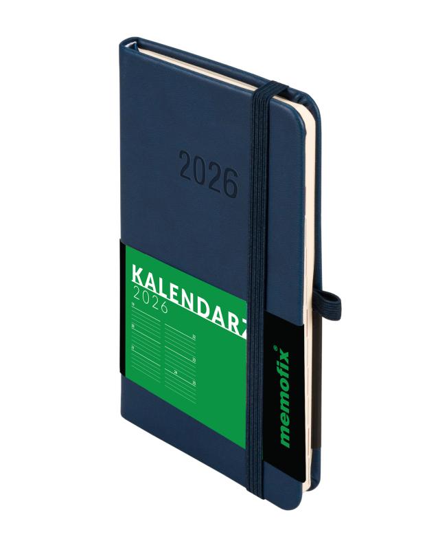 KALENDARZ A6 MEMOFIX TDW GRANATOWY
