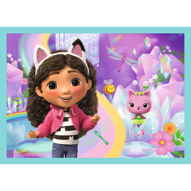 PUZZLE 4W1 TREFL GABBYS GREAT ADVENTURE