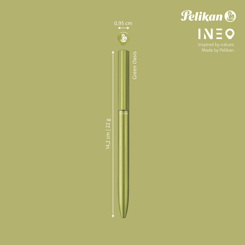 DŁUGOPIS PELIKAN K6 INEO GREEN OASIS ETUI
