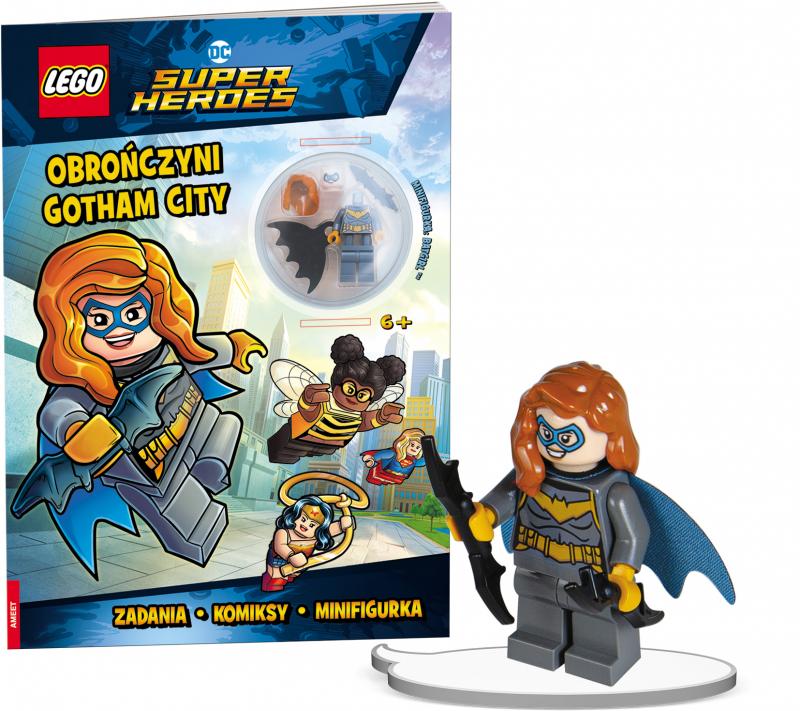 KSIĄŻECZKA LEGO DC COMICS. OBROŃCZYNI GOTHAM CITY