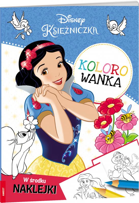 KSIĄŻECZKA DISNEY KSIĘŻNICZKA. KOLOROWANKA