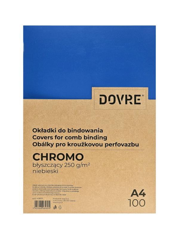 OKŁADKA DO BINDOWANIA NIEBIESKA CHROMO ARGO A100