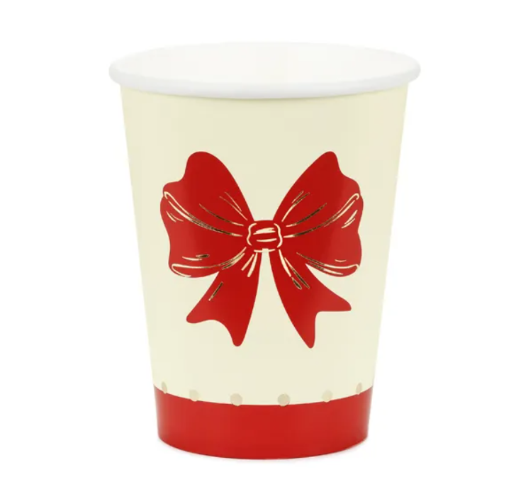 KUBECZKI KOKARDA 250ML CZERWONO-BEŻOWY A/6