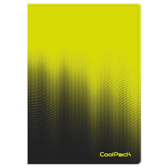 TECZKA CLEAR BOOK 20 KOSZULEK CP GRADIENT - LEMON