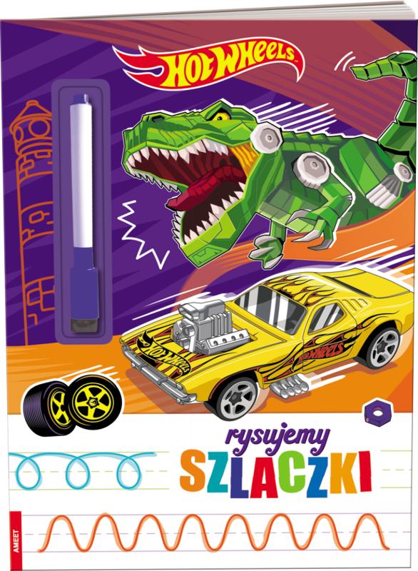KSIĄŻECZKA MATTEL HOT WHEELS. RYSUJEMY SZLACZKI