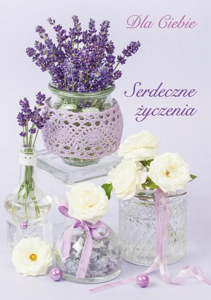 LAURKA B6B POLMAK BROKAT SERDECZNE ŻYCZENIA