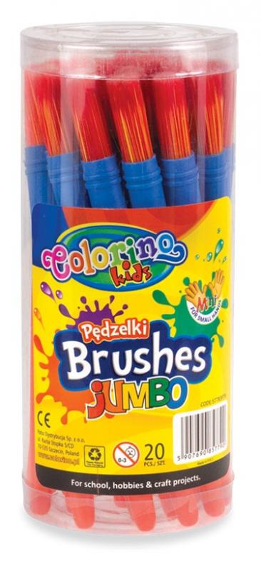 PĘDZLE SZKOLNE JUMBO A/20 COLORINO