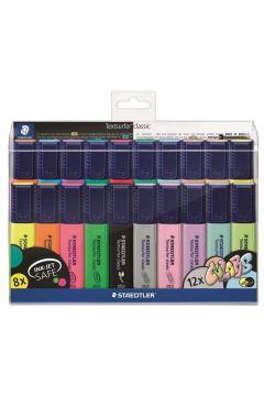 ZAKREŚLACZ TEXTSURFER CLASSIC/COLORS MIX 20KOL