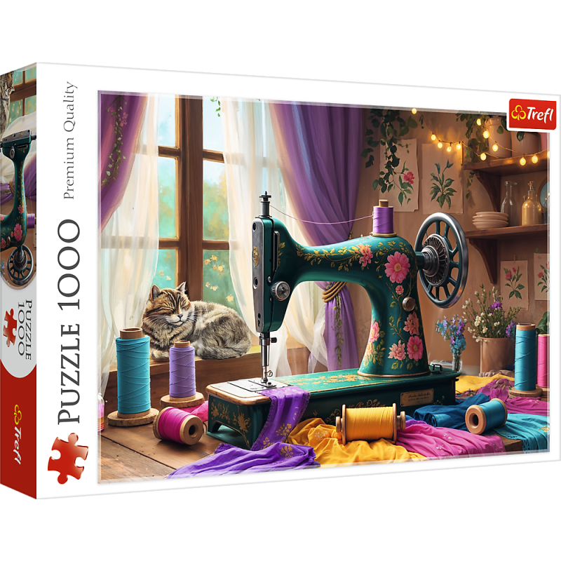 PUZZLE 1000 TREFL MOJA PRACOWNIA KRAWIECKA