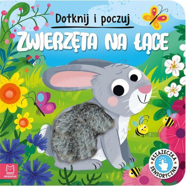 KSIĄŻECZKA DOTKNIJ I POCZUJ. ZWIERZETA NA ŁĄCE