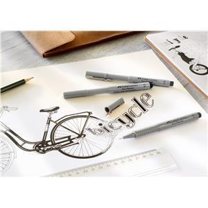 CIENKOPIS ECCO PIGMENT ETUI 8 SZT. (0.05, 0.1, 0.2, 0.3, 0.4, 0.5, 0.6, 0.7) FABER-CASTELL