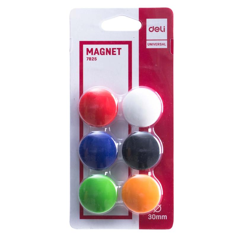 MAGNES DO TABLIC 30MM 6 SZT BL DELI