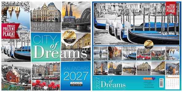 KALENDARZ CLASSIC Q CITY OF DREAMS